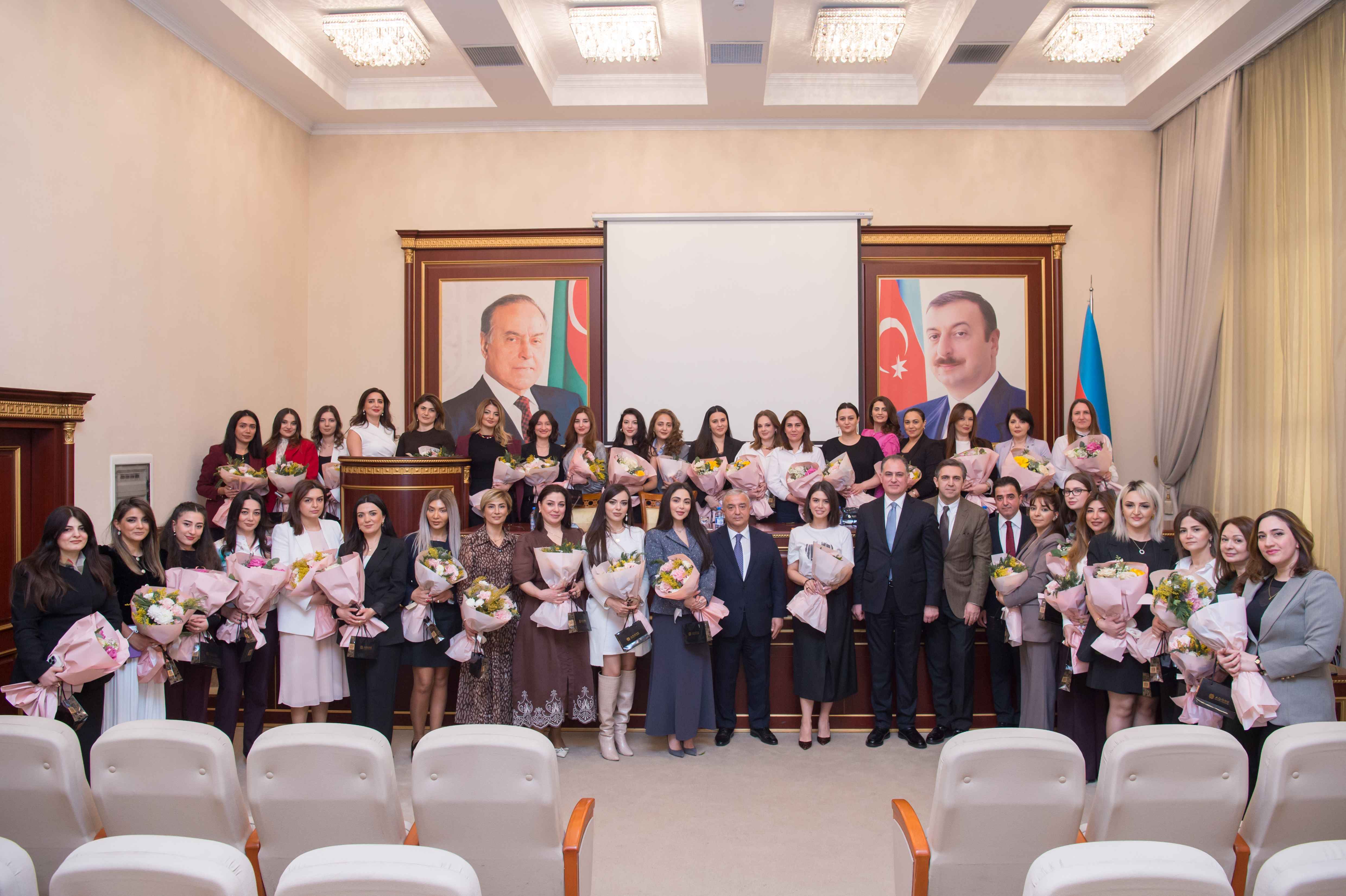 ADSEA-da 8 Mart - Beynəlxalq Qadınlar Günü münasibətilə tədbir keçirilib