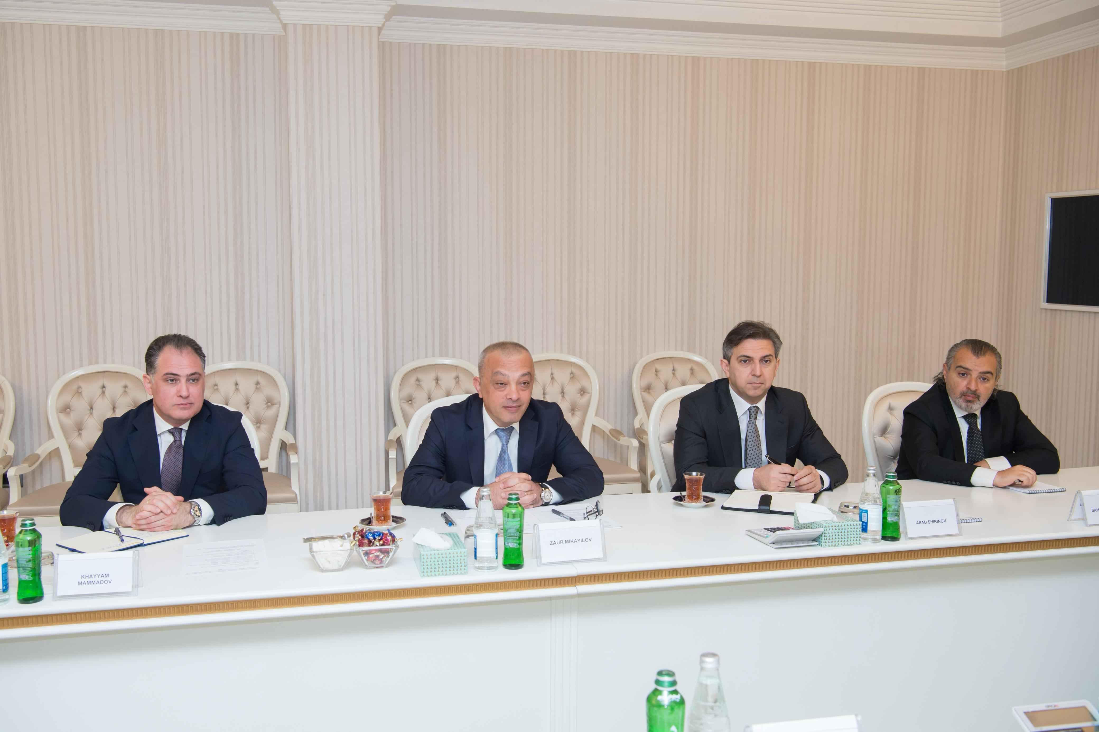 ADSEA sədri Asiya İnkişaf Bankının vitse-prezidenti və nümayəndə heyəti ilə görüş keçirib