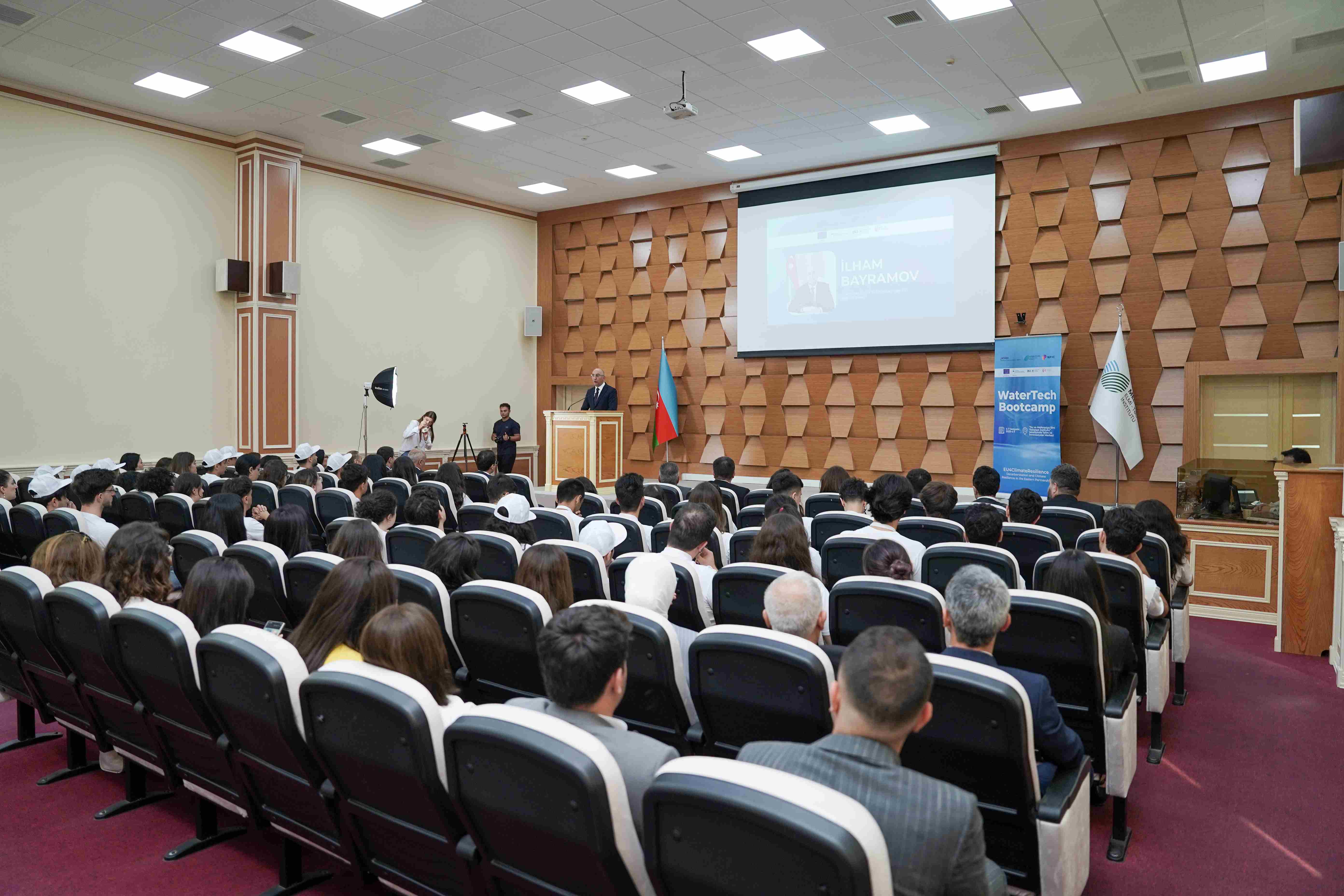 ADSEA Təlim və İnnovasiyalar Mərkəzində “WaterTech Bootcamp”ın açılış mərasimi keçirilib