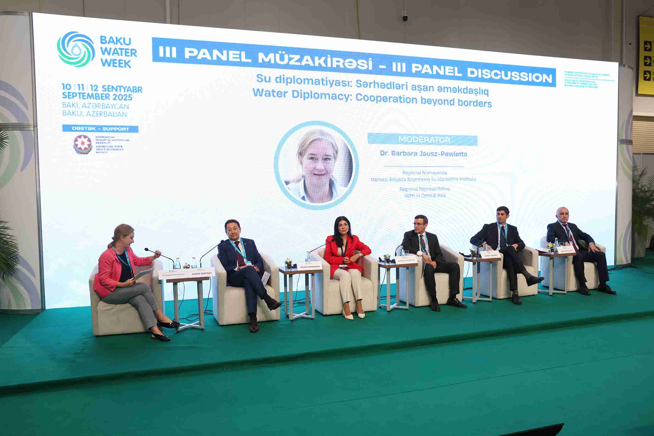 “Bakı Su Həftəsi” çərçivəsində III panel müzakirəsi keçirilib