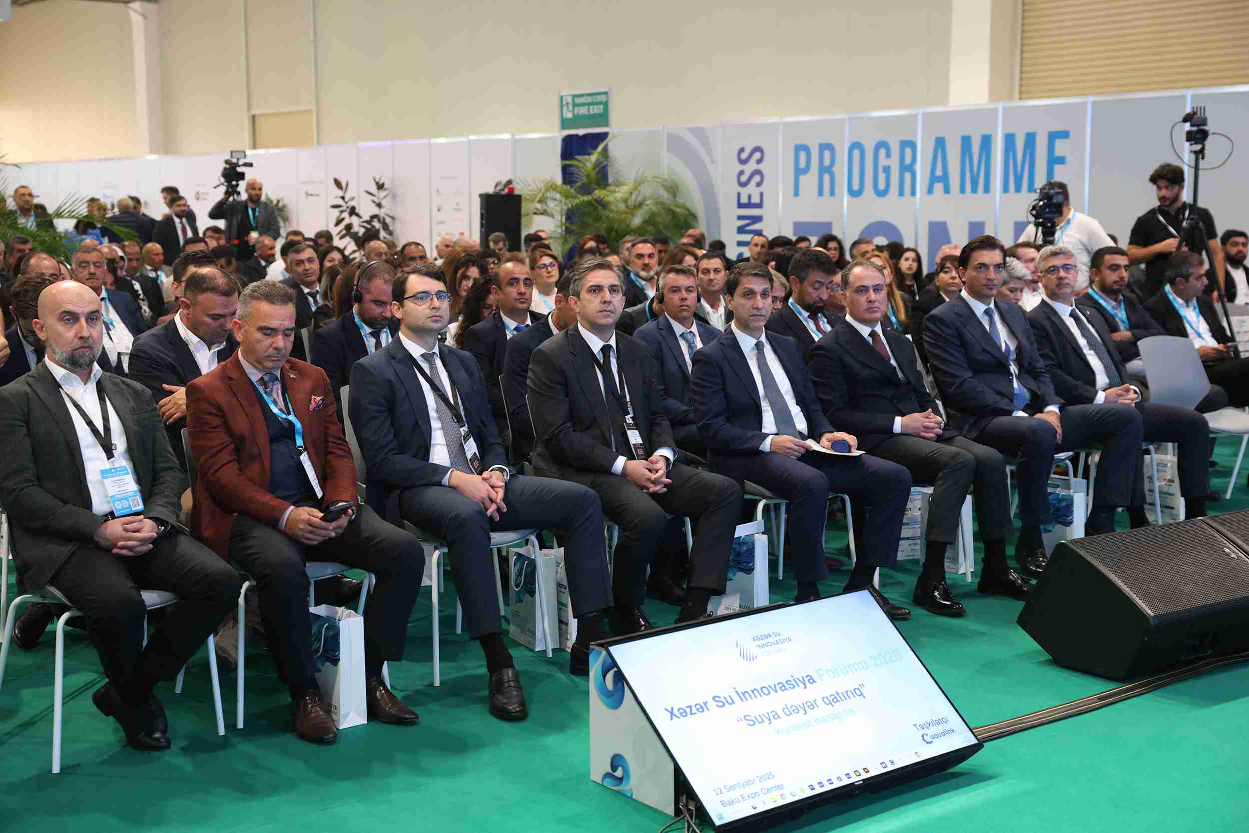 “Baku Water Week” çərçivəsində “Xəzər Su İnnovasiya Forumu” keçirilib