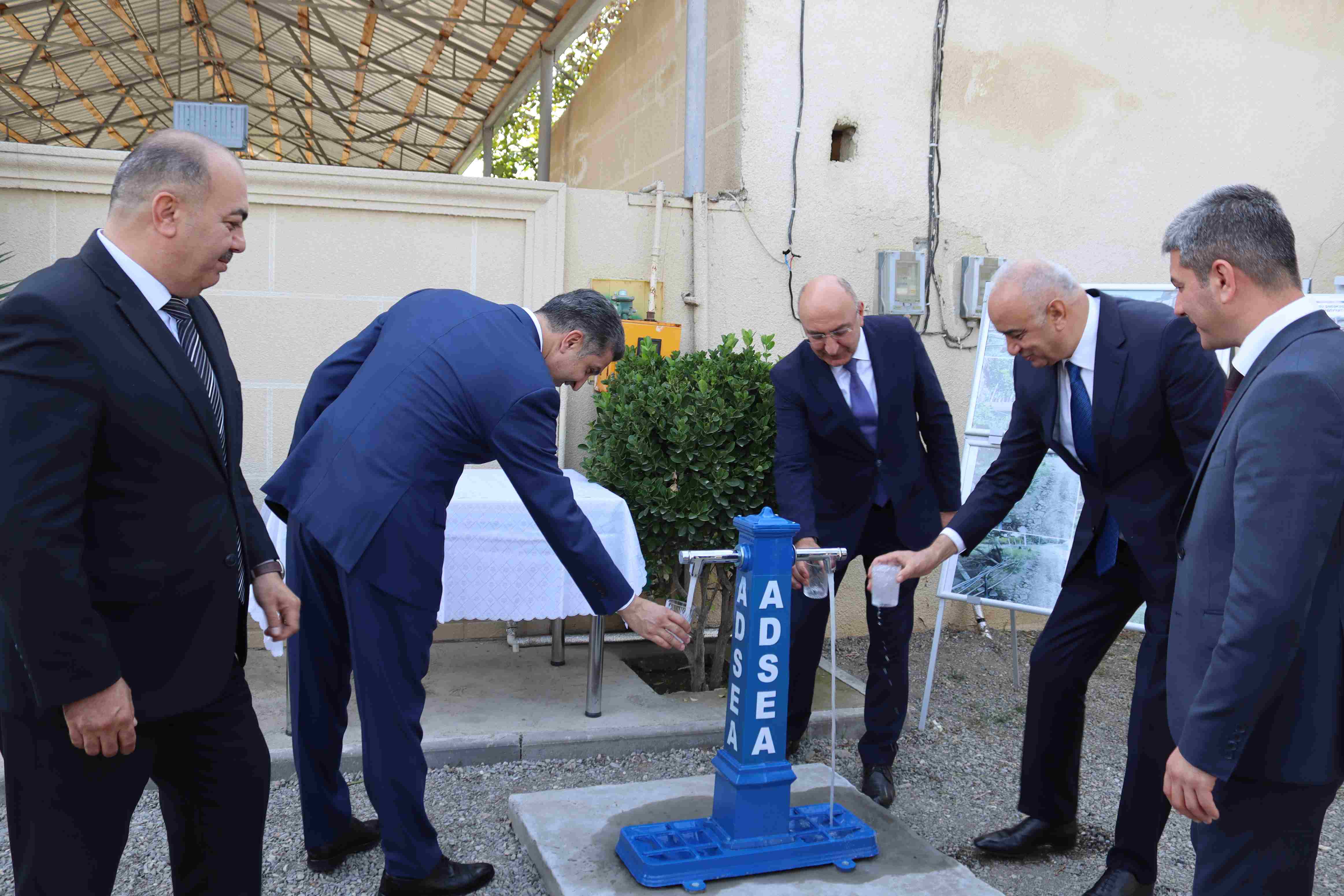 ADSEA tərəfindən Qasımbəyli kəndində su təchizatı yenidən qurulub